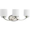 Thomasville Lighting Nisse Collection Polished Nickel 3-light Bath Light