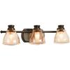 Progress Lighting Academy Collection 3-light Antique Bronze Bath Light