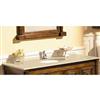 Magick Woods 37 Inch Biscotti Cultured Granite Vanity Top