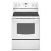 Maytag 30 Inch Self-Cleaning Freestanding Smooth Top Electric Range - YMER7651WW