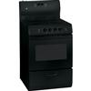 GE Black 24 Inch Free Standing Electric Self-Clean Range - JCAP760BMBB