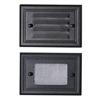 Hampton Bay 12V 7 Watt Flush Mount Design Deck Light Black