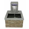 Angelo Décor Stone Patio Pond with Illuminated Spillway