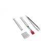 GrillPro 3 Piece Stainless Steel Tube Handle Tool Set