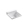 Kohler Bayview Self-Rimming Utility Sink With Two-Hole Faucet Drilling In Backsplash