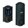 Schlage Aged Bronze Touchscreen Deadbolt Camelot