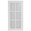 Eurostyle Thermo Glass Door Lausanne White