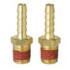 Porter Cable Fitting Barb 1/4 Nptm X 1/4 Hose 2 Pack