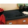 GE Black 21 Inch Built-In Radiant Cooktop - JP256BMBB