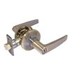 Forge Olympic Door Lever Privacy Antique Brass