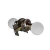 Krystal Touch of NY Moon Antique Brass Privacy LED Door Knob