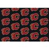 NHL 5 Ft. 4 In. x 7 Ft. 8 In. Calgary Flames Repeat Rug