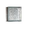 Pittsburgh Corning 8 in. x 8 in. x 4 in. Glass Block IceScapes Pattern Energy Efficient Case of 8