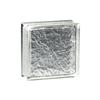 Pittsburgh Corning 8 in. x 8 in. x 3 in. Glass Block IceScapes Thinline Pattern Case of 10