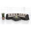 CD Casual Malibu Sectional Sofa 4 Piece Set