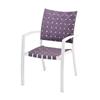 The Home Depot Patio Purple Strap Chair