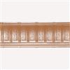Shanko Copper Plated Steel Cornice 6 Inches Projection x 6 Inches Deep x 4 Feet Long