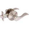 Forge Megan Door Lever Passage Satin Nickel