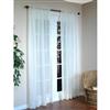 Habitat Shatter Pair Curtain, White - 96 Inches X 84 Inches Pr