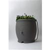 Algreen Barcelona 100 Gallon Decorative Rain Barrel - Dark Granite