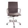 JR Home Collection Berlin Leather Office Chair (IF-OC101-AJ-BK) - Black