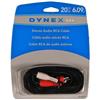 Dynex 6m (20 ft.) Stereo Audio RCA Cable (DX-AD101)