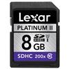Lexar Platinum II 8GB Class 10 SDHC Memory Card