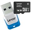 Lexar 16GB microSDHC Memory Card