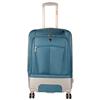 Swiss Travel Products 24" Upright 8-Wheeled Spinner Expandable Luggage (C0549 24) - Steel Blue