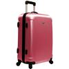 Traveler's Choice 24" 4-Wheeled Spinner Upright Luggage (TC2400P24) - Pink