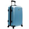 Traveler's Choice 24" 4-Wheeled Spinner Upright Luggage (TC2400B24) - Blue