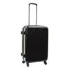 Samboro CHS 23" Hard Side 4-Wheeled Spinner Luggage (L801BK23VP) - Black