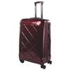 Mancini 24" 8-Wheeled Spinner Suitcase (LPC130) - Burgundy