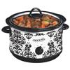 Crock-Pot 4.3 Litres Slow Cooker (SCR450PT-033) - Black; White