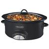 Crock-Pot 4.7 Litres Programmable Slow Cooker (SCVP500B-CN) - Black