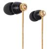 G-Cube Crystal Beats In-Ear Headphones (IB-990BK) - Black/Gold