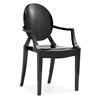 Zuo Anime Acrylic Chairs - 2 Pack - Black