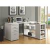 Monarch Corner Desk (I 7023) - White