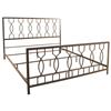 Serta Bed by Bell'O Queen Size Metal Bed (B540QEB) - Bronze