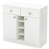 South Shore Morgan Collection Storage Console (7260770) - White