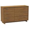 South Shore Fynn Collection 6-Drawer Dresser (3226027) - Harvest Maple
