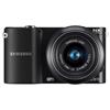 Samsung NX1000 20.3MP Mirrorless Camera with 20-50mm Lens and WiFi - Black