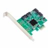 Syba SATA III 4 Internal 6Gbps Ports PCI-e Controller Card (SI-PEX40064)