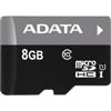 ADATA Premier 8GB microSDHC UHS-I Class 10 Flash Memory Card w/Adapter (AUSDH8GUICL10-RA1)