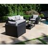 Oceanside 4-piece Sofa Set