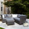 Eden 4-piece Sectional Sofa Set