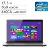 Toshiba Satellite™ L70-A-00W Bilingual Laptop, Intel Core® i5-3230M