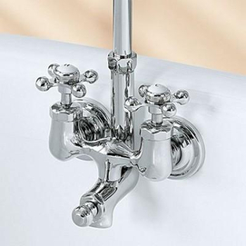 Add-on Shower Faucet and Riser for Claw-foot Bathtub - Sears Canada ...