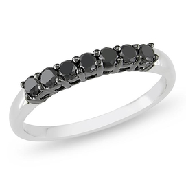 Diamore ct. Black Diamond Anniversary Ring, Silver - Sears Canada - Ottawa
